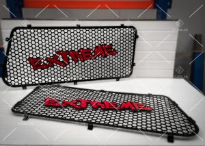 Griglie di protezione vetri posteriori Nissan Patrol Y60 GR