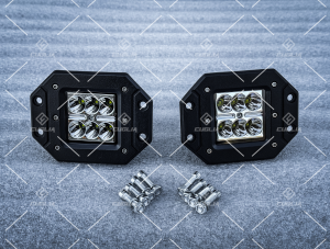 Coppia Faretti LED da incasso