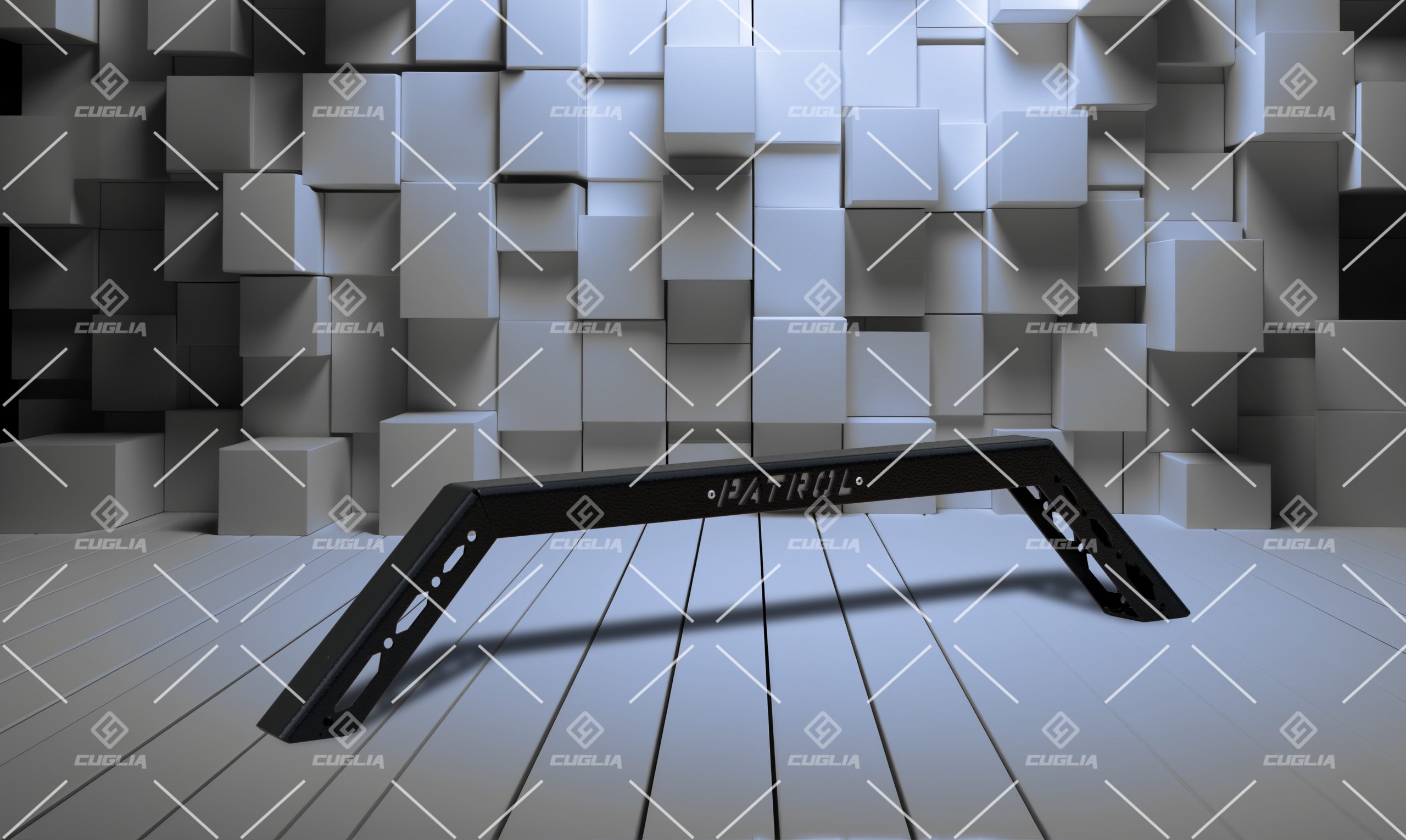 Bullbar Off-Road Uso Gravoso per Nissan Patrol TR / GR Y60 - immagine 3