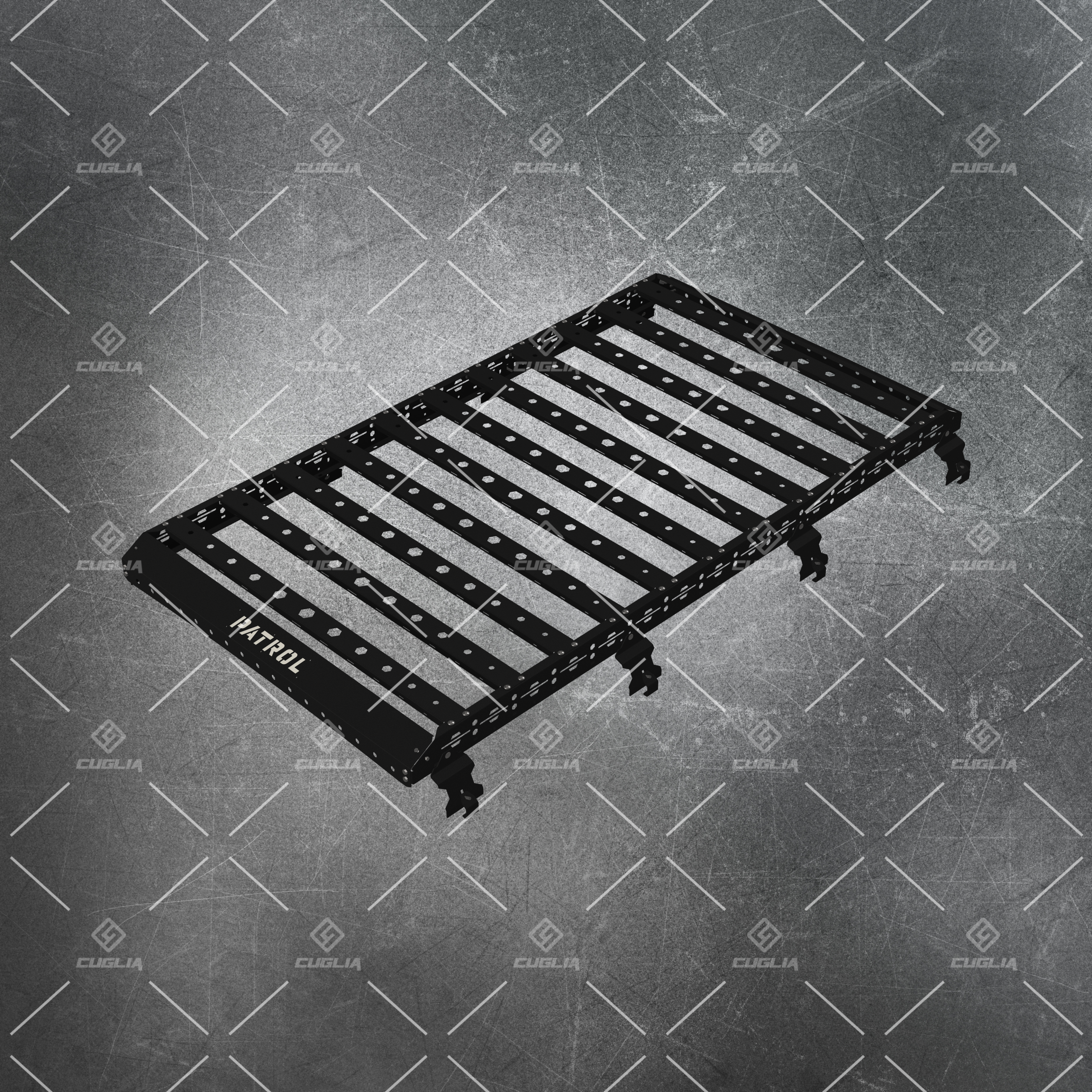 Portapacchi Nissan Patrol Gr Y61 Y60 Passo Lungo LWB (5 Porte) - immagine 3