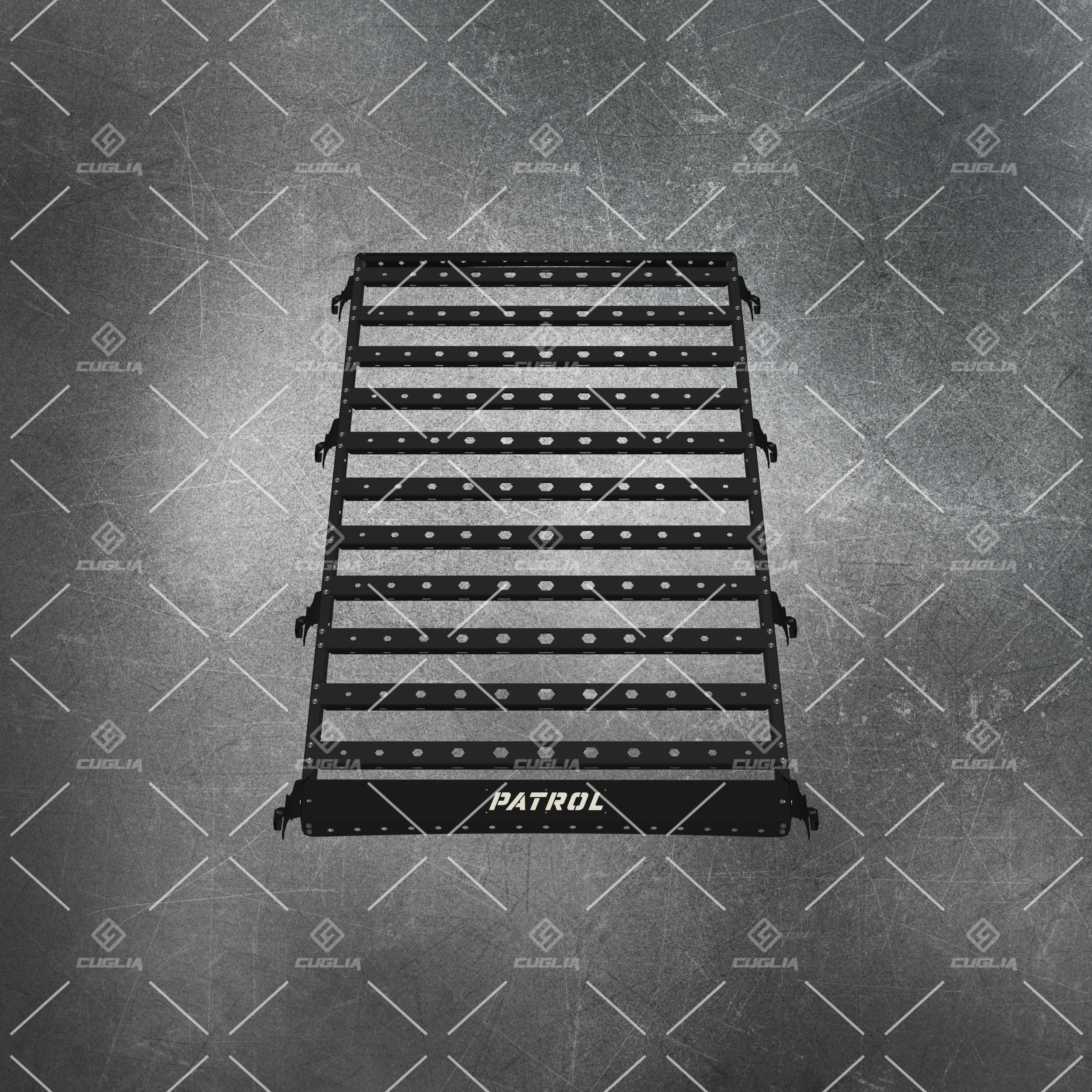 Portapacchi Nissan Patrol Gr Y61 Y60 Passo Lungo LWB (5 Porte) - immagine 4