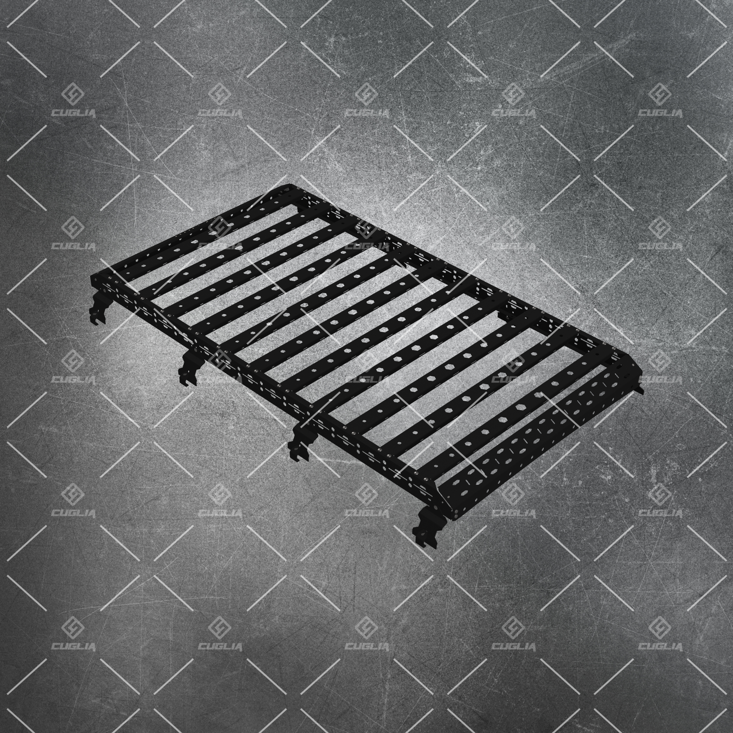 Portapacchi Nissan Patrol Gr Y61 Y60 Passo Lungo LWB (5 Porte) - immagine 2