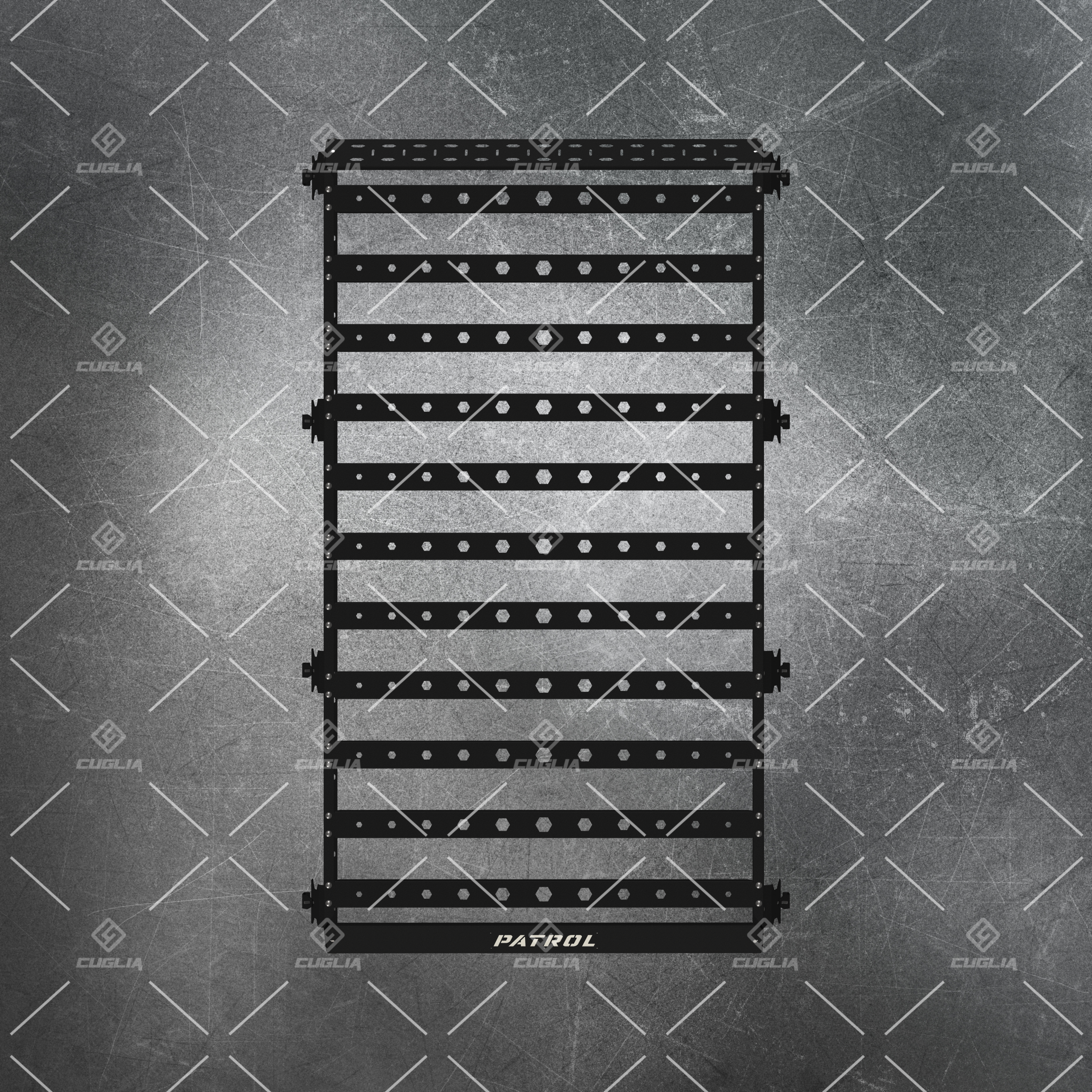 Portapacchi Nissan Patrol Gr Y61 Y60 Passo Lungo LWB (5 Porte) - immagine 5