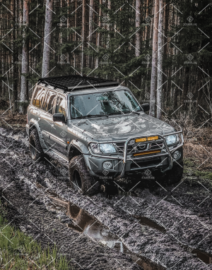 Portapacchi Nissan Patrol Gr Y61 Y60 Passo Lungo LWB (5 Porte)