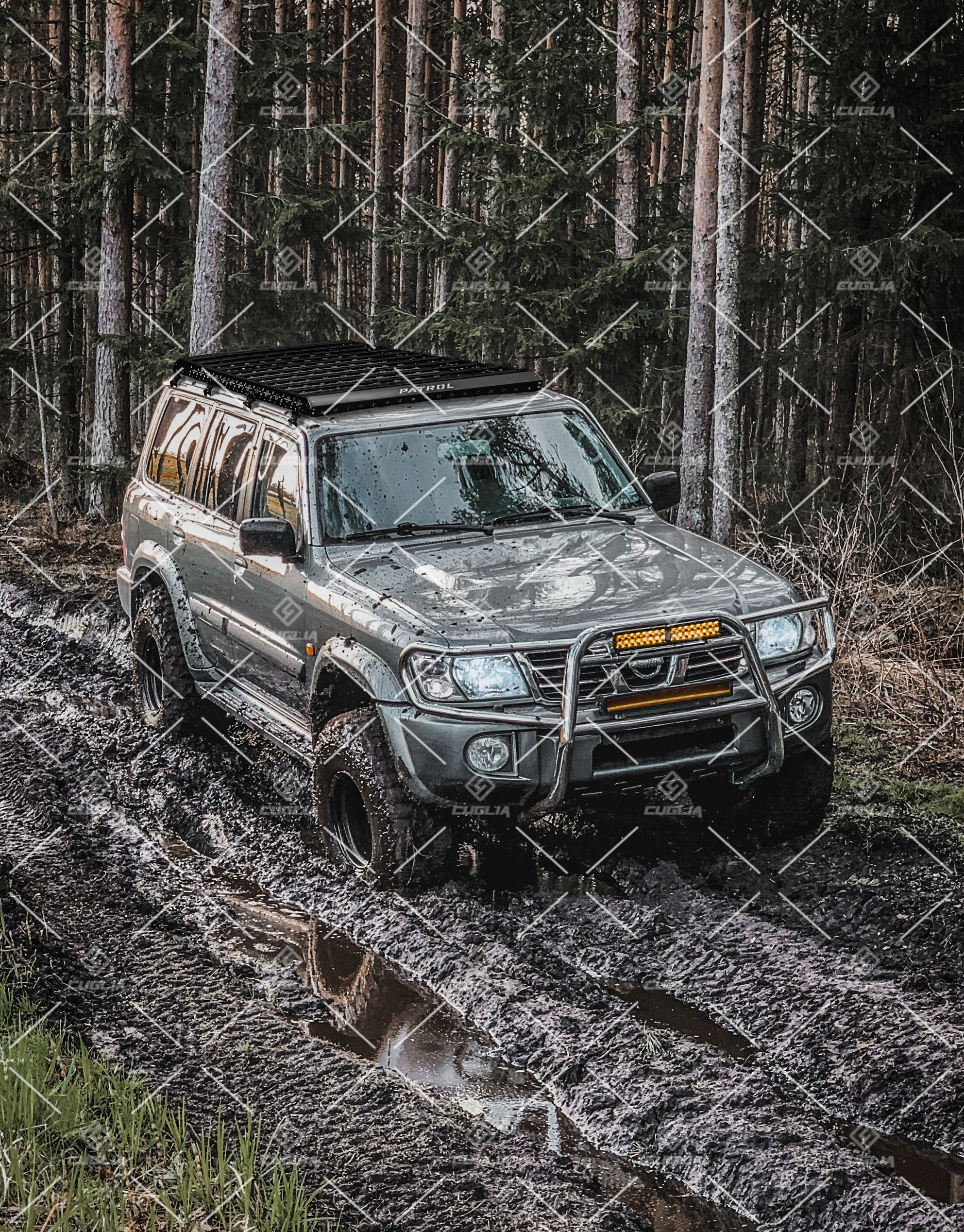 Portapacchi Nissan Patrol Gr Y61 Y60 Passo Lungo LWB (5 Porte)