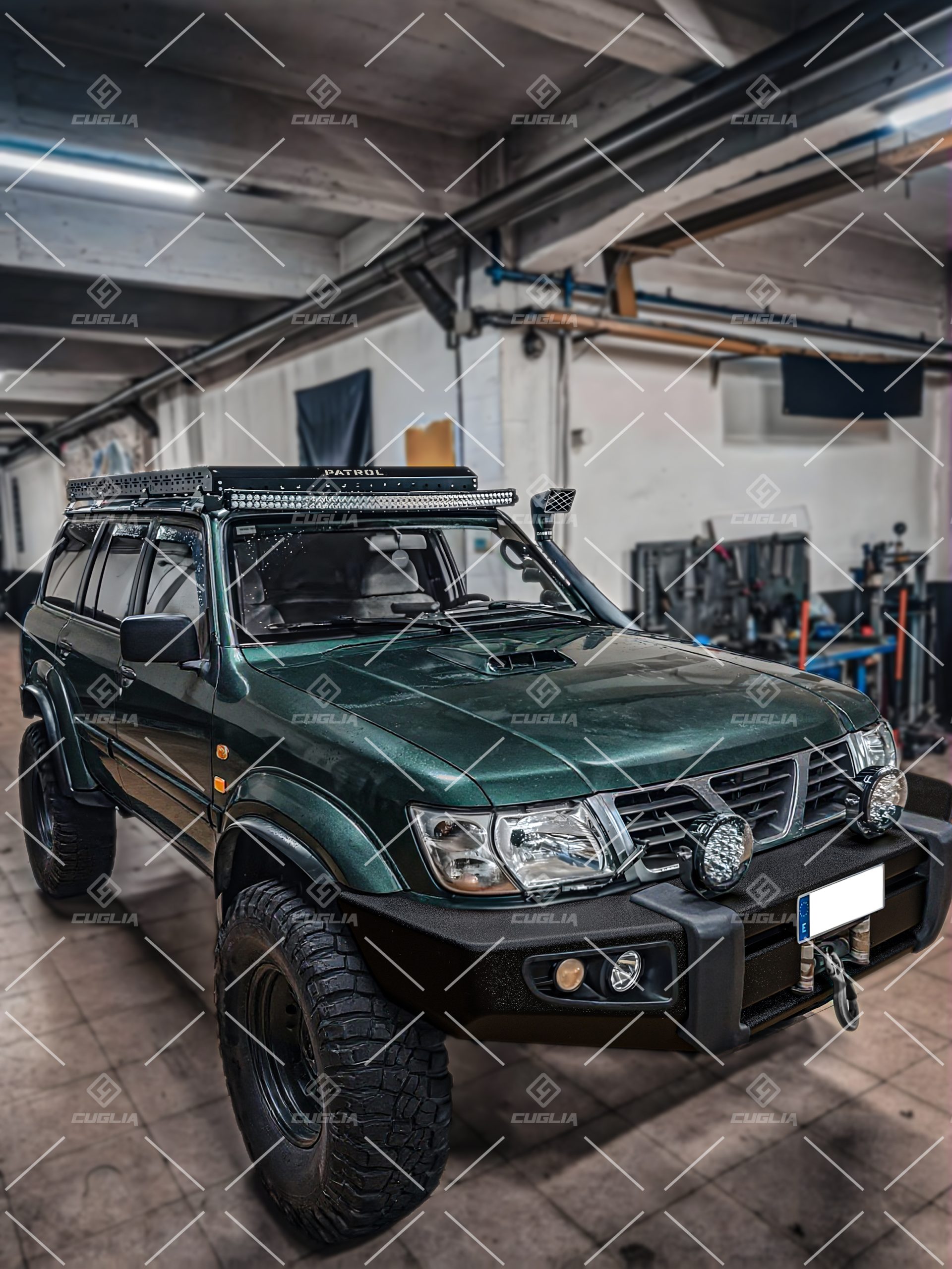 Portapacchi Nissan Patrol Gr Y61 Y60 Passo Lungo LWB (5 Porte) - immagine 8