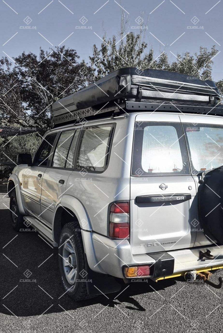 Portapacchi Nissan Patrol Gr Y61 Y60 Passo Lungo LWB (5 Porte) - immagine 9