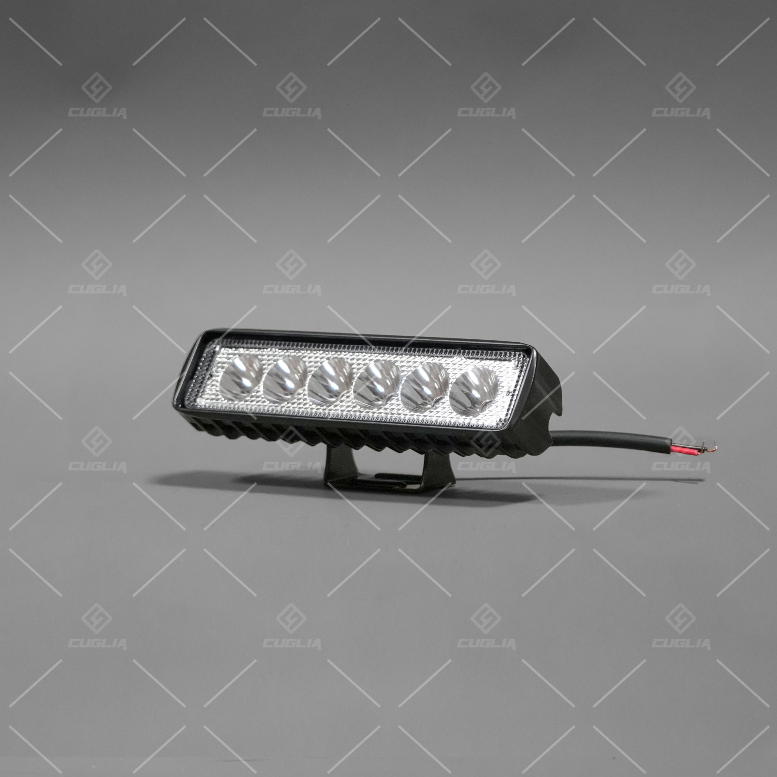 Barra LED da Lavoro 6″ 18W IP67 Universale 12–24V Flood - immagine 3