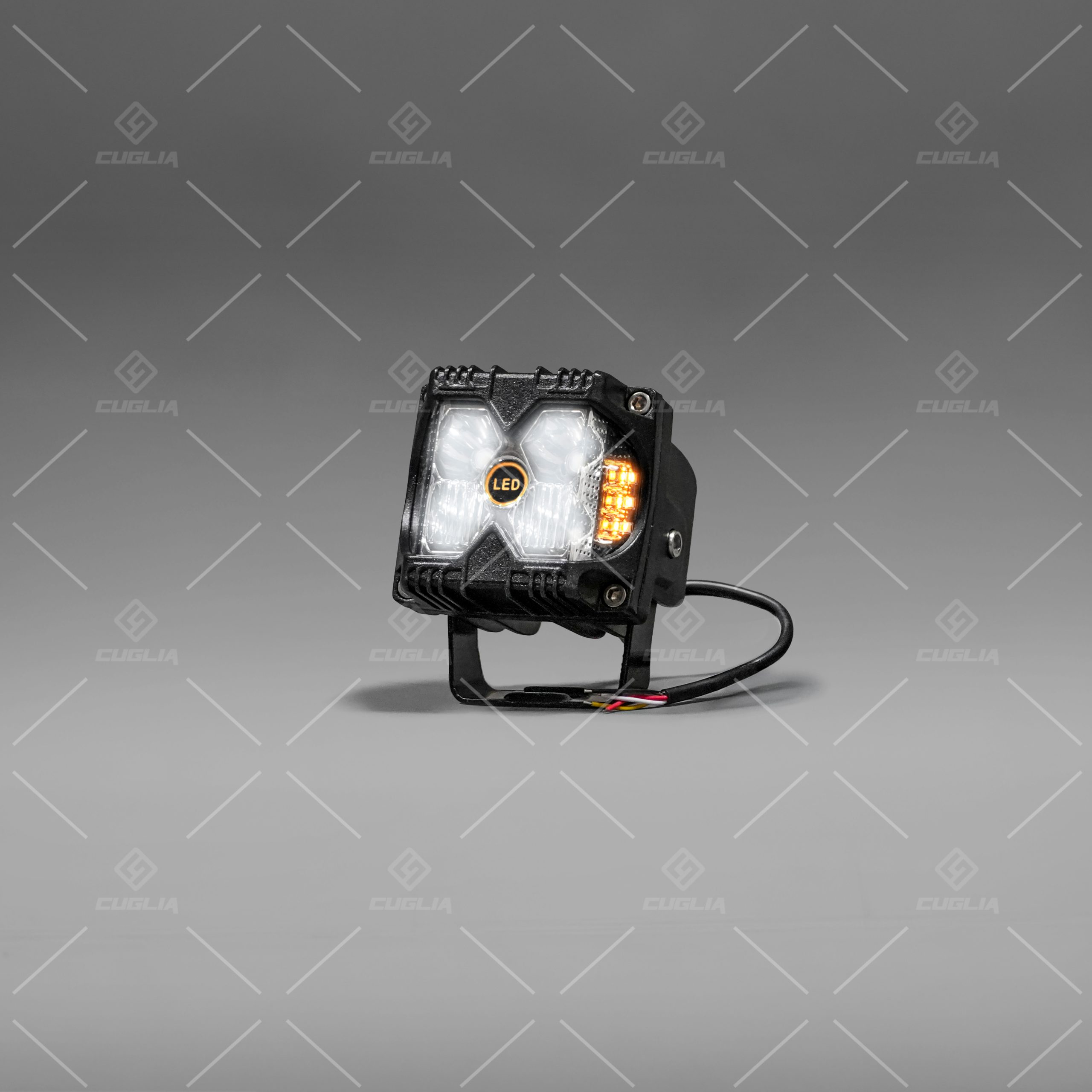 Faro LED 3″ 45W Bianco IP67 Spot DRL Universale 12–24V - immagine 2