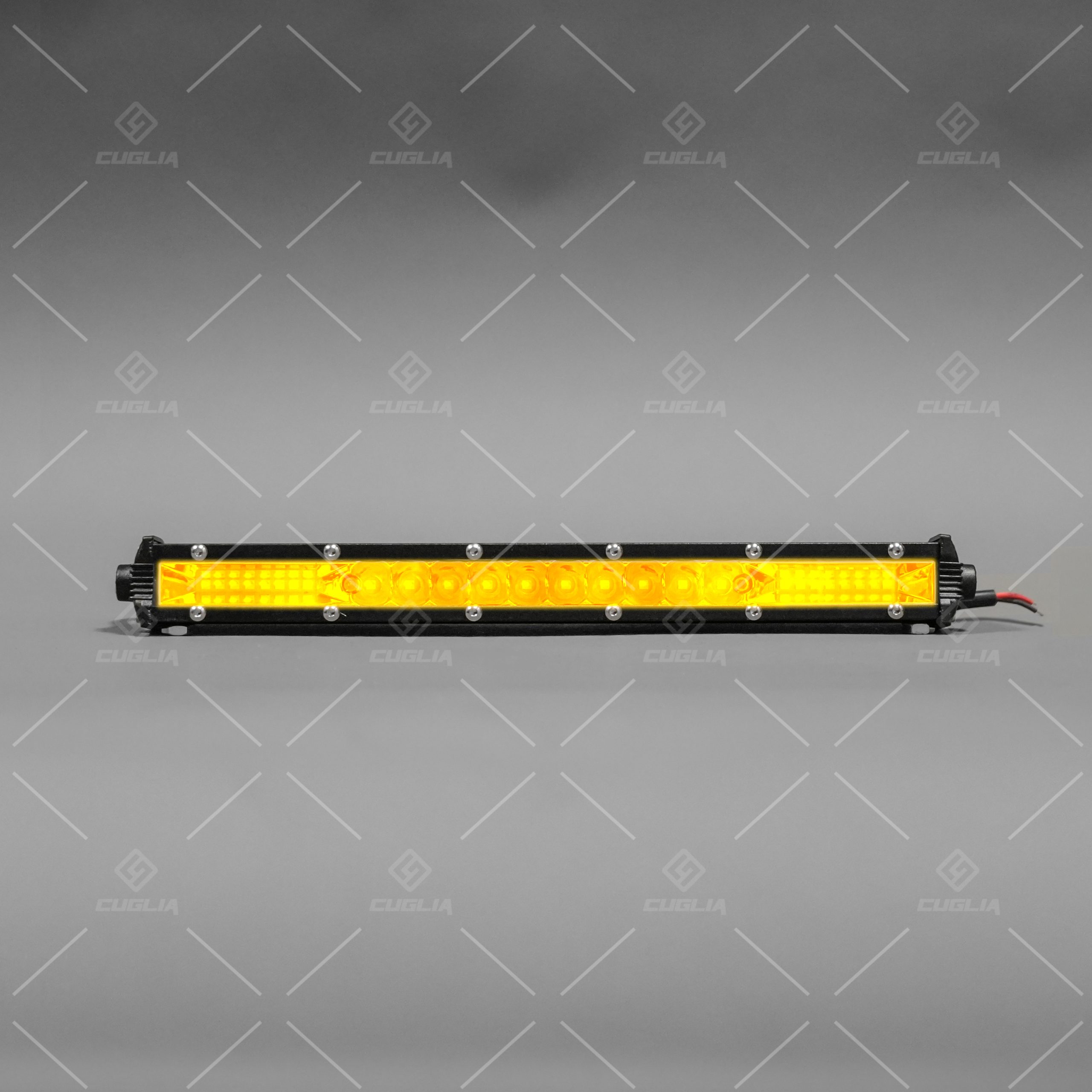 Barra LED Slim 10 Pollici 78W Colore Bianco/Arancione IP68