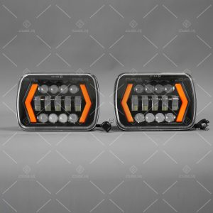 Fari LED 5x7” H4 Universali 55W Offroad 4x4