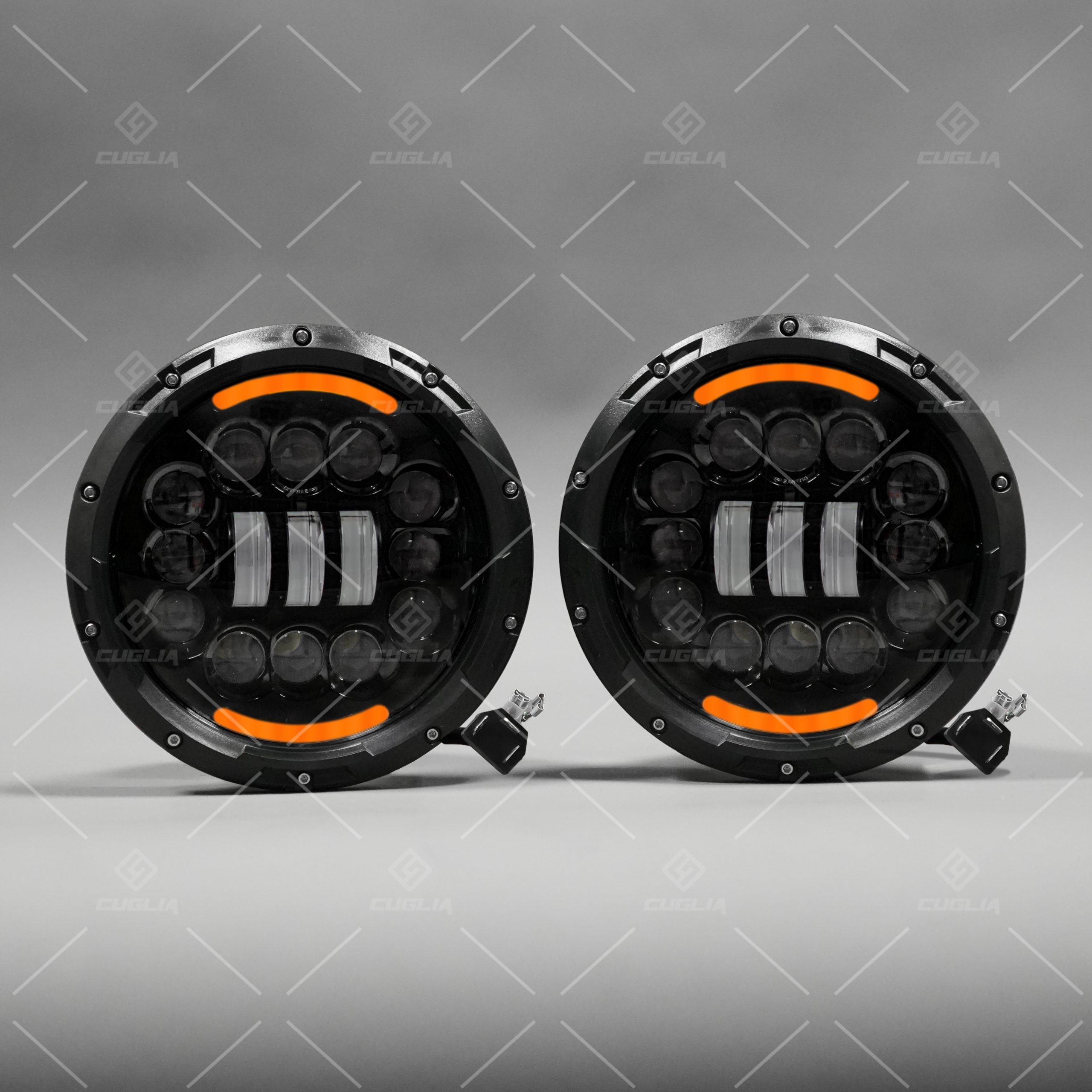 Fari LED 7” 90W H4 High/Low Beam DRL Offroad 4x4