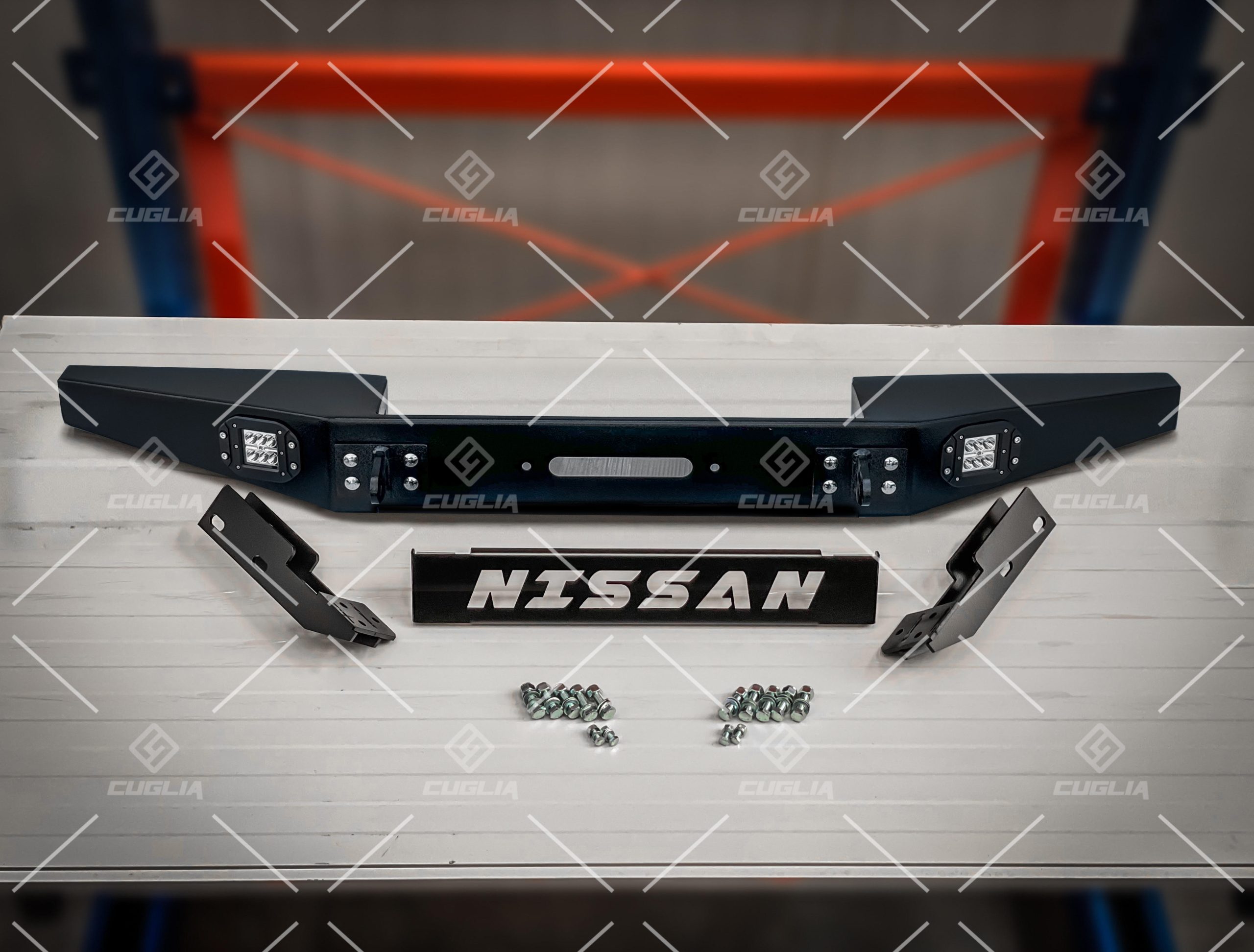 Set 2 Paraurti Uso Gravoso Anteriore+Posteriore Nissan Patrol GR Y60 - immagine 3