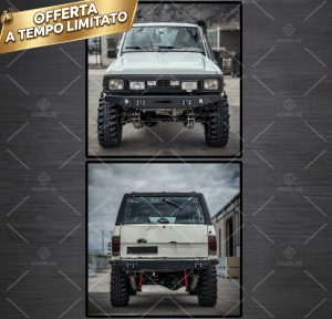 Set 2 Paraurti Uso Gravoso Anteriore+Posteriore Nissan Patrol TR